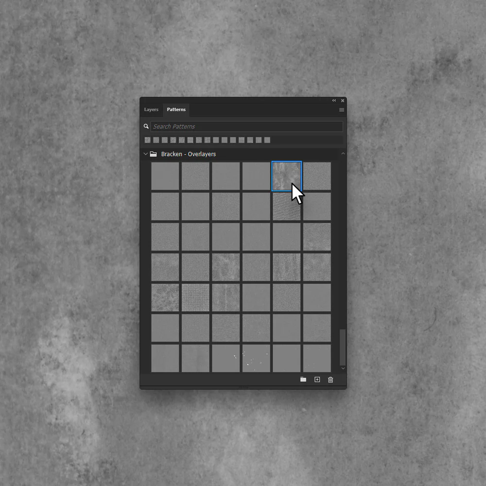 Bracken Overlayers复古街头工业风PS纹理图案,打造粗糙纸张斑驳油墨老海报印刷特效